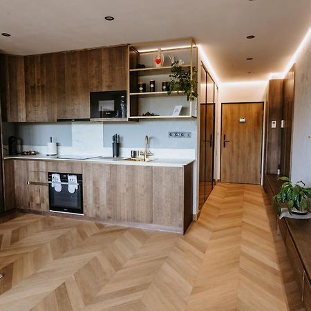 Minimalist Design Penthouse - Kosice Old Town Apartment ภายนอก รูปภาพ